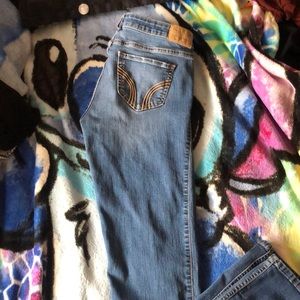 Hollister Slightly Flare Demin stretch jeans